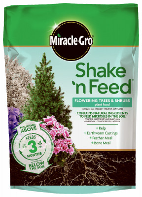 Shake 'N Feed Flowering Trees and Shrubs Plant Food, 8 Lbs.