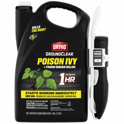 GroundClear Poison Ivy & Tough Brush Killer, 1 Gallon