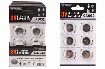 6PC CR2032 Battery