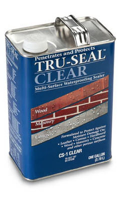 Waterproofing Sealer, Solvent Base, Clear, 1 Gallon (4 pieces)