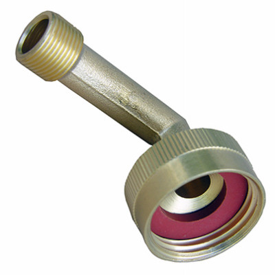 Pipe Fitting, Brass Elbow, 90 Degree, 3/4 FGH x 3/8 In. Compression