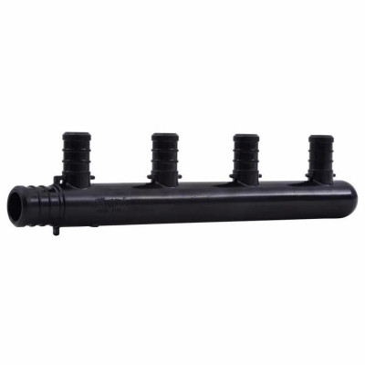 4 Port PEX Pipe Tee, 3/4 x 1/2 In.