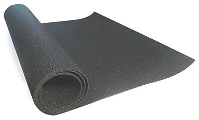 Utility Mat, Heavy-Duty, Rolled Rubber, 48 x 72 In.
