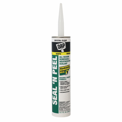 Seal 'N Peel Removable Caulk, 10.1-oz.