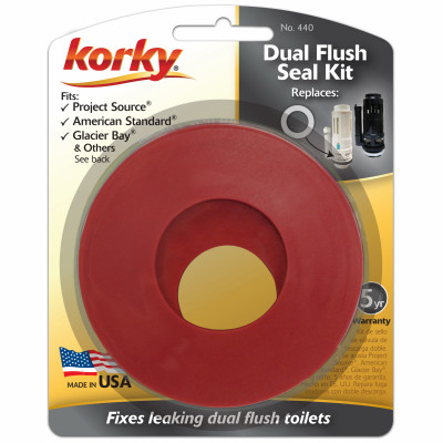 Dual Flush Toilet Seal Kit, 3 In.