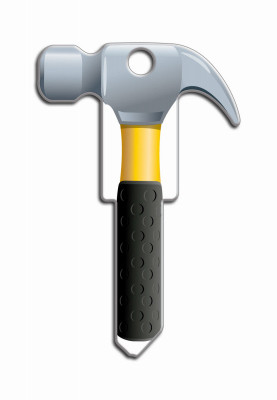 KW1 Hammer Key Blank (5 pieces)