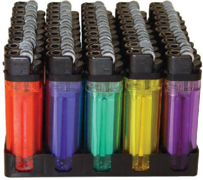 Translucent Disposable Lighter (50 pieces)