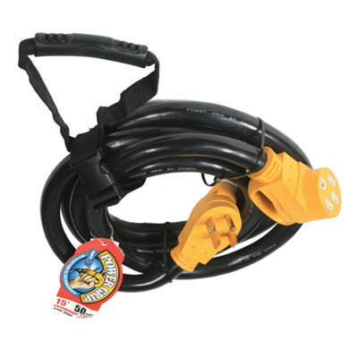 RV Power Grip Extension Cord, 50-Amp, 15 Ft.