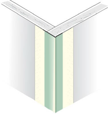 Metal Outside Corner, Paper-Faced, 10 Ft. (50 pieces)