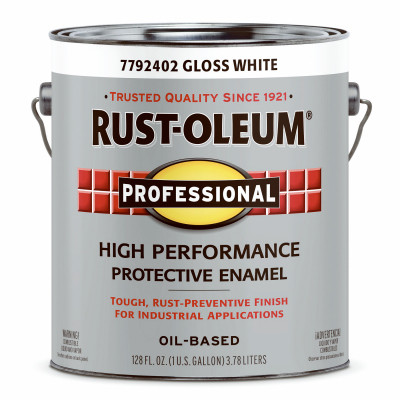 Professional Enamel, Gloss White, 1-Gallon (2 pieces)