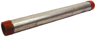 Galvanized Steel Pipe, 1 x 18 In.
