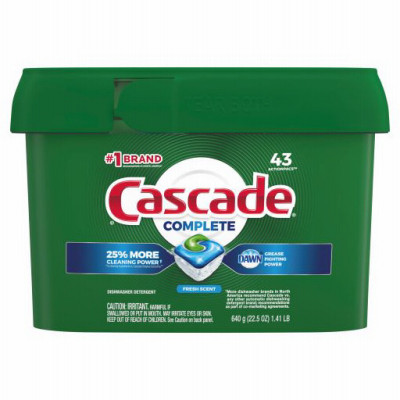 Complete ActionPacs Dishwasher Detergent Pods, Fresh Scent, 43-ct.