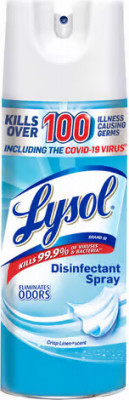 Crisp Linen Disinfectant Spray, 12.5 oz.