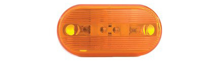 Marker/Clearance Trailer Light, Incandescent Amber, 4-1/8 x 2-In.