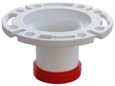 PVC Pipe Push Tite Closet Flange, Gasketed, 3 In.