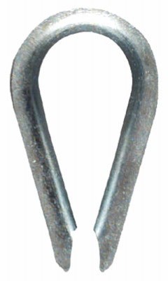 Rope Thimble, Zinc, 3/16 In.
