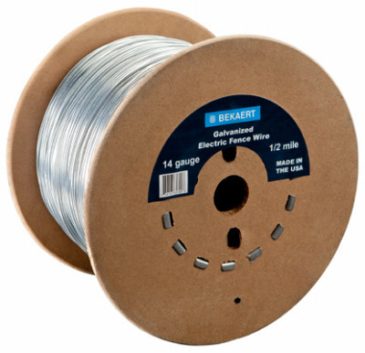 Electric Fence Wire, 14 Gauge, 1/2-Mile (2640 Ft.)