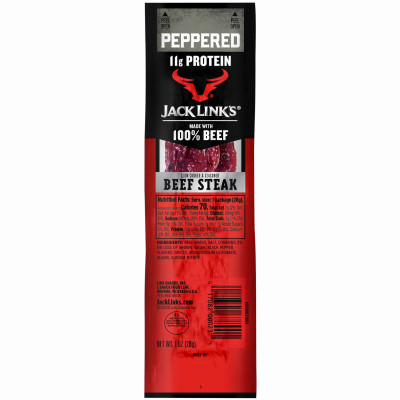 Peppered Beef Steak, 1-oz. (12 pieces)