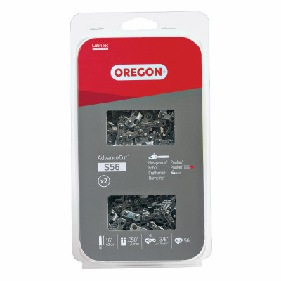 Chainsaw Chain, 91VG, Low Profile Xtraguard Premium C-Loop, 16 In., 2-Pk.