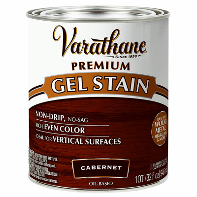 Cabernet Gel Wood Stain, Qt.