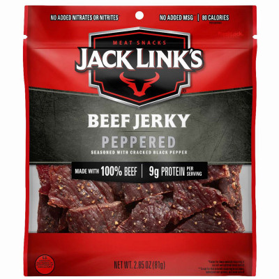 Beef Jerky, Peppered, 2.85-oz. (8 pieces)