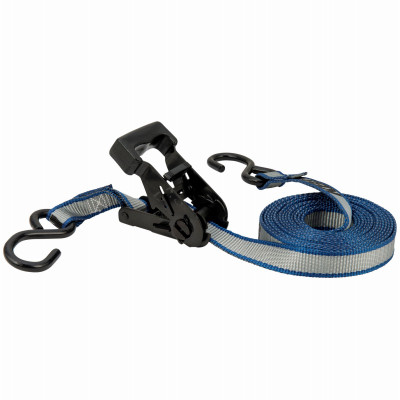Ratchet Tie Down, 500-Lb. Load, 1-In. x 14-Ft.
