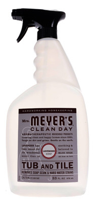 Foaming Tub & Tile Cleaner, Lavender, 33 oz. Trigger Spray