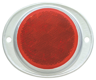 Trailer Reflector, Red, 3 In.