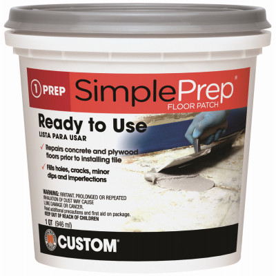 Pre-Mixed Floor Patch, Qt.