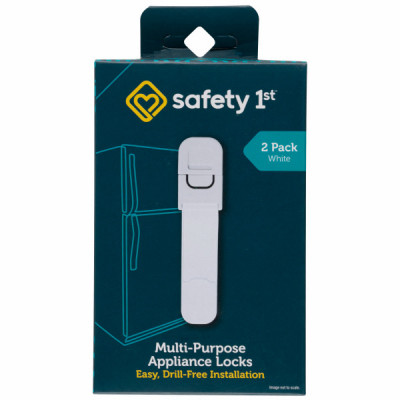 Appliance Lock, White, 2-Pk.