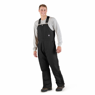 MED BLK DLX Bib Overall