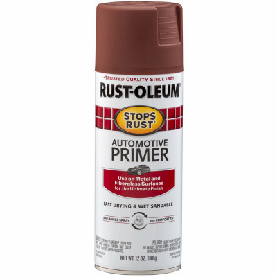 Stops Rust Automotive Primer, Red, 12-oz.