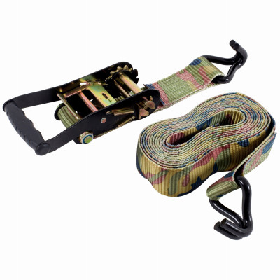 Ratchet Tie Down, Heavy Duty, 2 In. x 16 Ft.