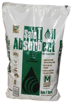 Clay Oil Spill Absorbent, 40 Lbs.