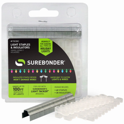 Holiday Light Staple/Insulator