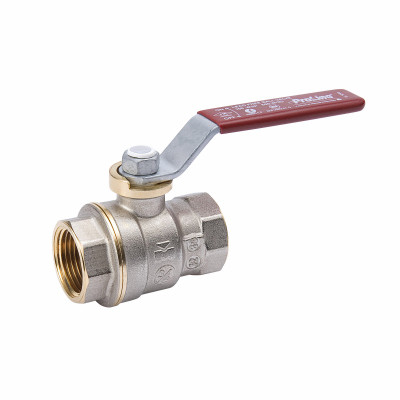 Threaded Ball Valve, Lead Free, Forged Brass, 1/8 In.