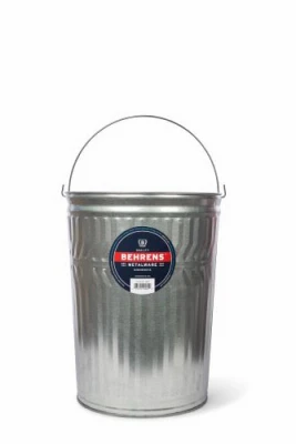 Galvanized Sheet Insert Pail, 20 Gallons