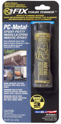 Epoxy Metal Repair Putty, 2-oz.