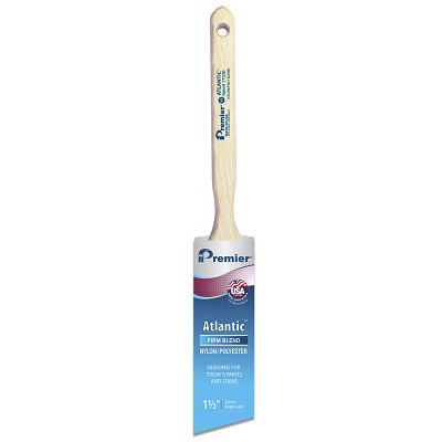 Paint Brush, Firm Nylon/Polyester, 1.5-In.
