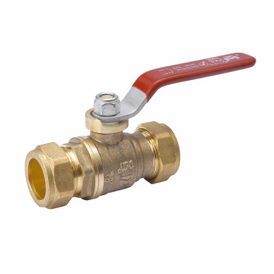 Ball Valve, Lead Free, 1/2 In. Compression