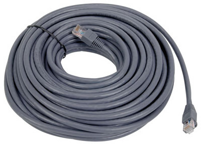 Cat 6 Network Cable, 250Mhz, Gray, 50 Ft.