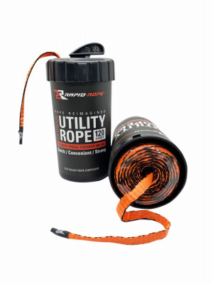 Extreme Utility Rope in Canister, Orange, 120 Ft.