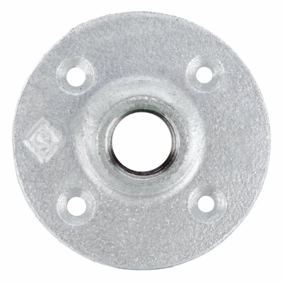 1/4 In. Galvanized Pipe Flange