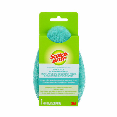 Refill Shower Scrubber,1-Pk.