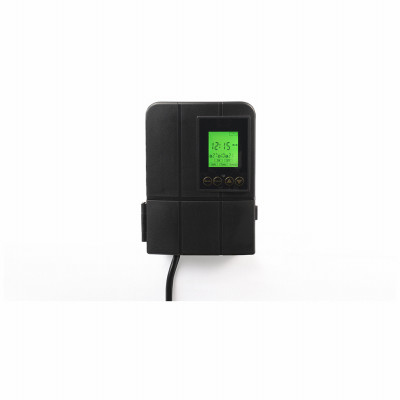 Low-Voltage Stake Light Transformer & Timer, 120 Watt