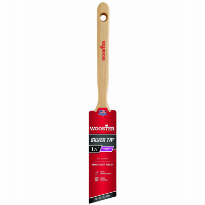 Silver Tip Angle Sash Paint Brush, 1.5-In.