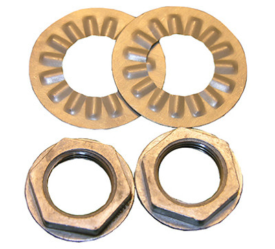 Pipe Fitting, Faucet Lock Nut Kit, 1/2 In.