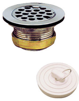 Master Duplex Strainer With Rubber Stopper, 2 - 2-1/2-In.