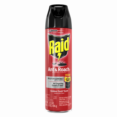 Ant & Roach Killer, Fresh Scent, 17.5 oz. Aerosol