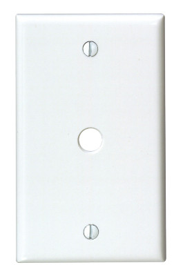 WHT PHONE WALL PLATE